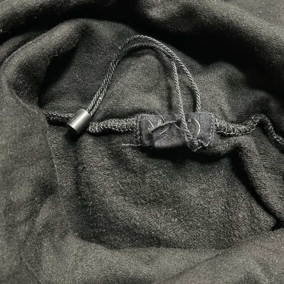 REVOLVE NBD Harbor Turtleneck Black Fleece Snap Button Placket XS NEW - Picture 11 of 14